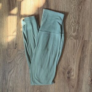 Green High-Waisted Lululemon Leggings